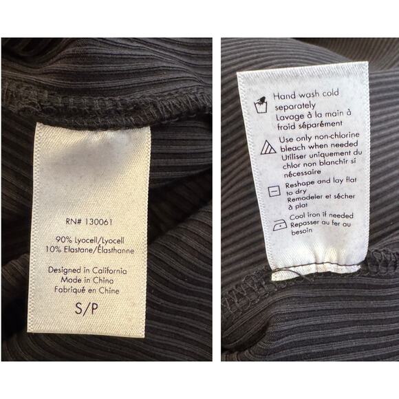 LSPACE Mara Rib Cutout Cover-Up Dress Size Small - Picture 10 of 12